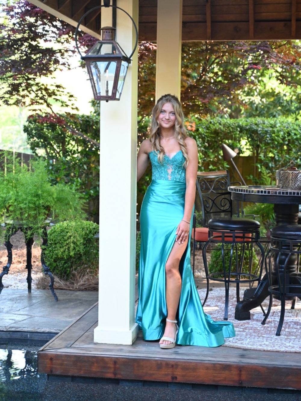 Sherri Hill Discontinued Style with Beautiful Beaded Bodice